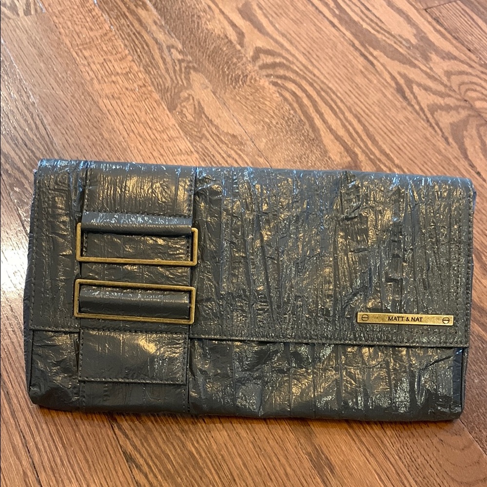 Matt & Nat Gray Clutch